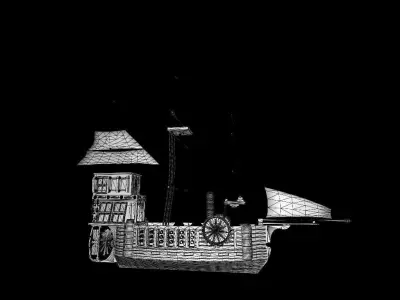 Flying Boat 3D model