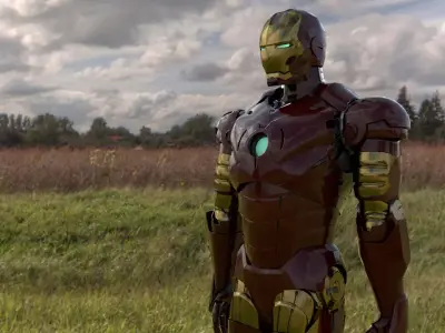 Iron man 3d model free Free 3D model