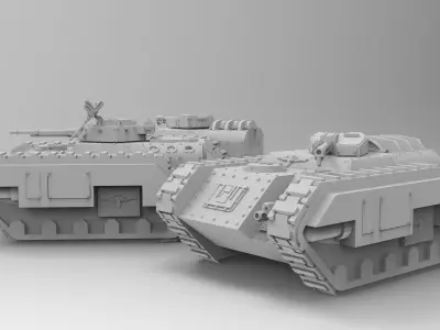 Roman Legions - Flame Tank 3D print model