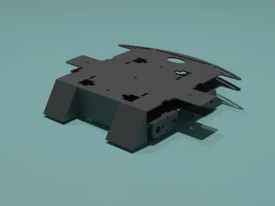 arduino car Free 3D model