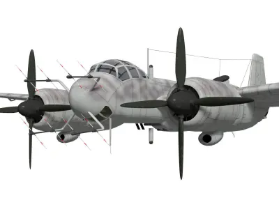 Junkers Ju 388 J-1 3D model