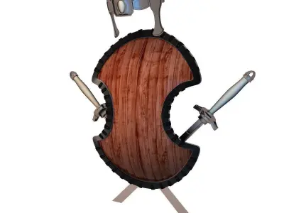 Shield Animated 3D model