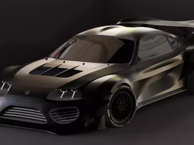 MK2 concept  Free 3D model