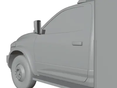 Ambulance truck 3D model