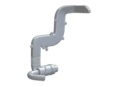 Truck Air Filter Intake 3D model