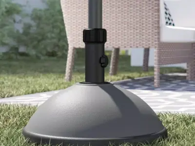 Oleary Concrete Free Standing Base Free 3D model
