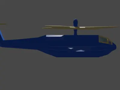 Helicopter 3D model
