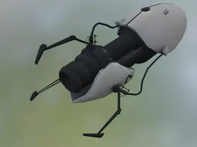 Portal Gun Free low-poly 3D model