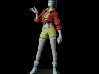 Faye Valentine 3D print model