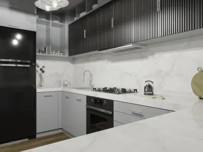 3 Bedroom Apartment Free 3D model