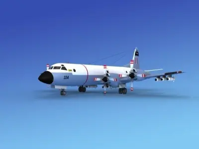 Lockheed P-3 Orion Royal Australian Navy 1 3D model