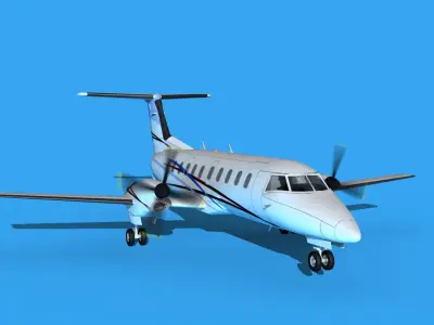 Embraer EMB120 Corporate 4 3D model