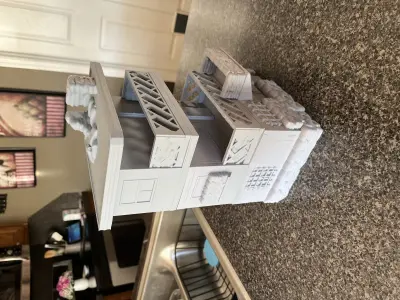 Modern Military Command Post Tactical HQ 3D print model