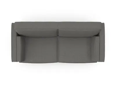 Charcoal Gray Nolee Folding Sofa Bed Free 3D model