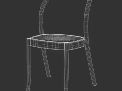  Timber Replica Moroso Church Chair Model 