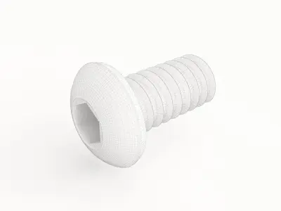 Screw 03 3D model