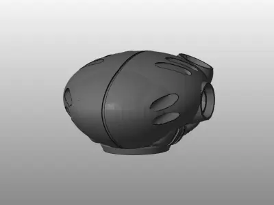 CHIBI-TECH SD - OVERSEER CORE  3D print model