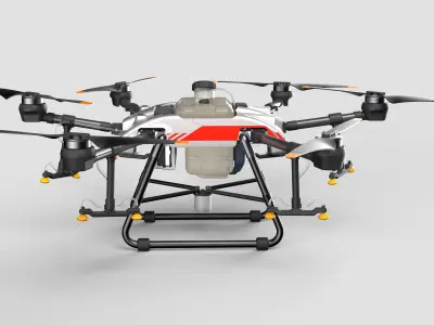 Agricultural drone 3D model