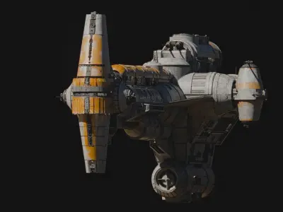 Hammerhear Corvette 3D model