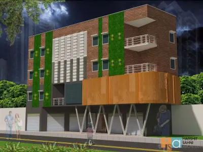 Commercial Complex 3D model