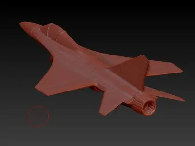 F16 aircraft 3D print model