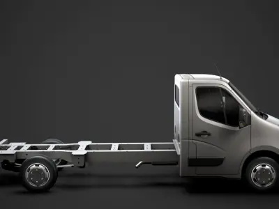 Renault Master SingleCab SW E30 Chassis 2010 3D model