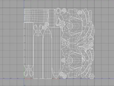 Knight swords Low-poly 3D model