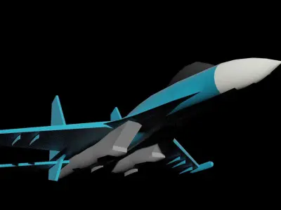 Sukhoi Su-35 3D model