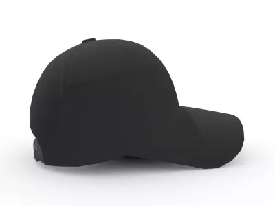 Baseball Hat Low Poly PBR Realistic Low-poly 3D model