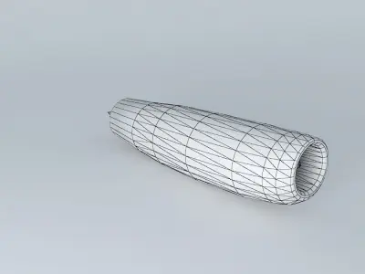 Pratt Whitney JT8D 15 Free 3D model