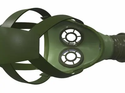 Gas Mask 12 3D model