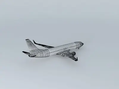 Boeing 737800 Template Free 3D model