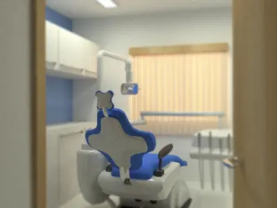 Dentist Room 3D model
