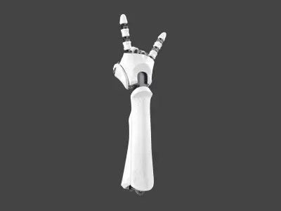 Robot Hand 6 3D model