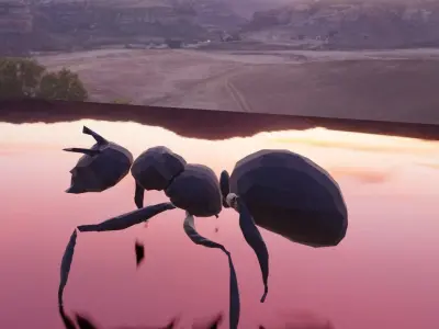 ant insect lowpoly bug Free low-poly 3D model