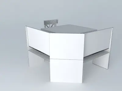 German Corner furniture set Free 3D model