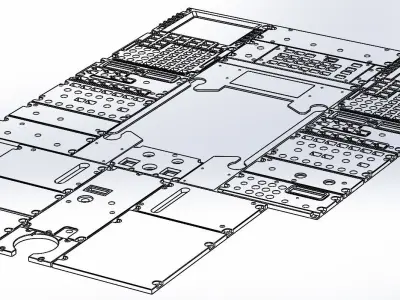 Pedestal Airbus A320 - Complete 3D print model