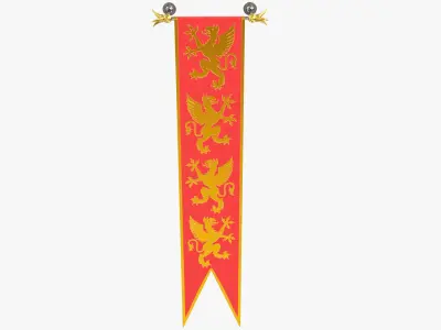 Flags Collection V1 3D model