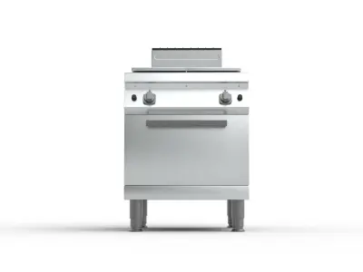 Commercial Gas Solid Top 3D model