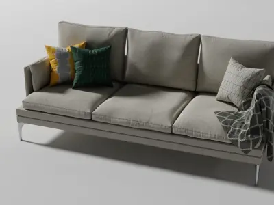 Zanotta William Sofa Free 3D model