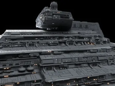 Star Wars Destroyer 3D model