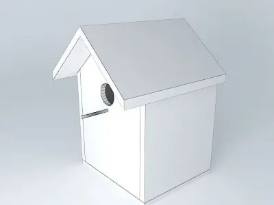Birdhouse house Free 3D model
