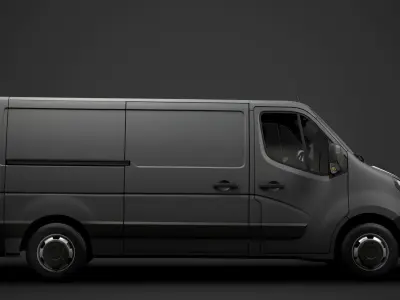 Vauxhall Movano L2H1 Van 2020 3D model