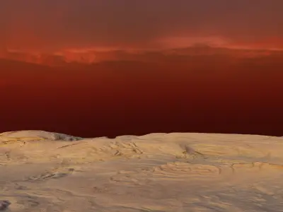 9 8K Alien Sky And Atmosphere Hdri Pack Low-poly 3D model