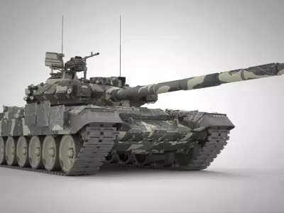 Modern Tank 3D model