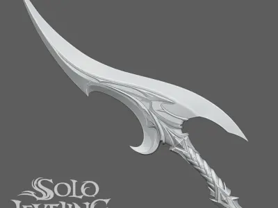 Baruka Dagger - Solo leveling 3D model