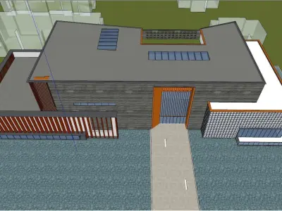 Art Gallery Exhibition Free low-poly 3D model