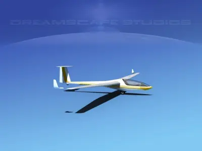 Glaser-Dirks DG-300 Glider V10 3D model
