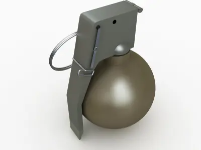 M67 Hand Grenade 3D model