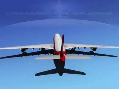 Airbus A340-600 AirLanka 3D model